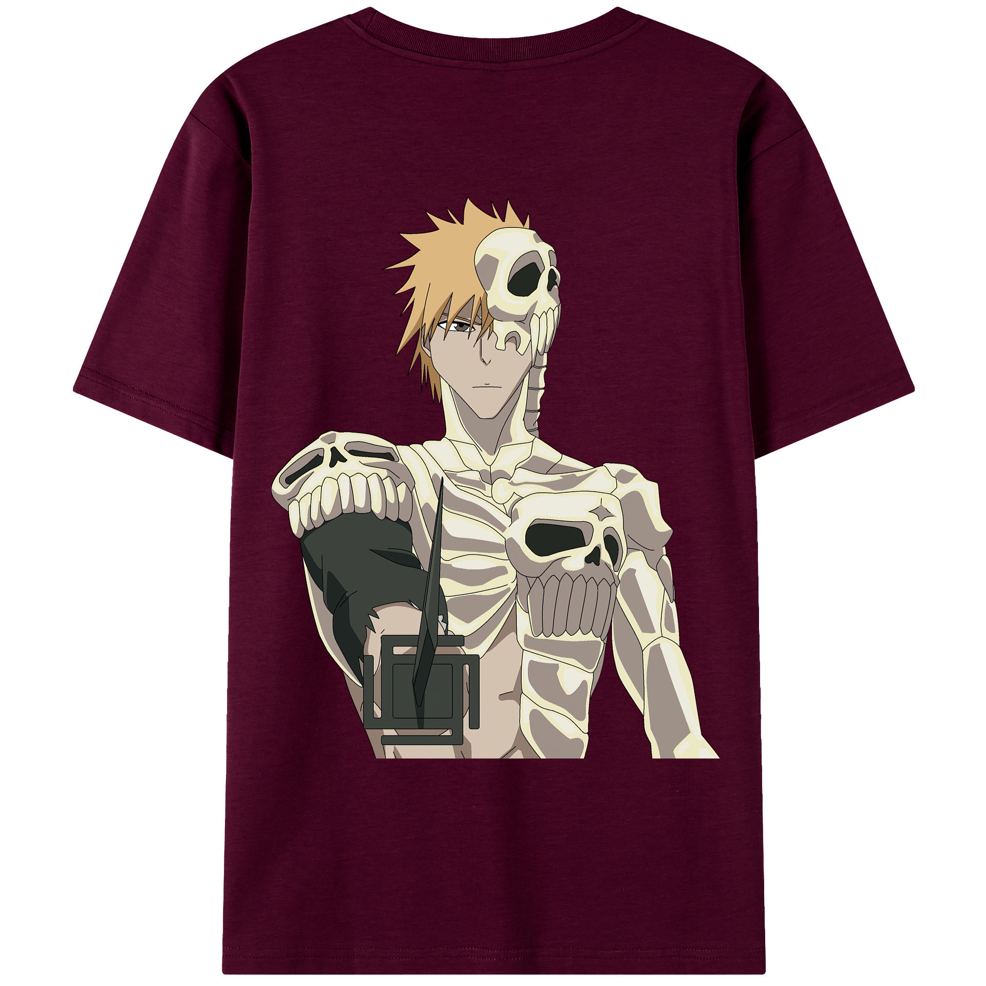 （画像用） ブリーチ 黒崎一護（くろさき いちご）BLEACH Kurosaki Ichigo レディース半袖Tシャツ(バックプリント)